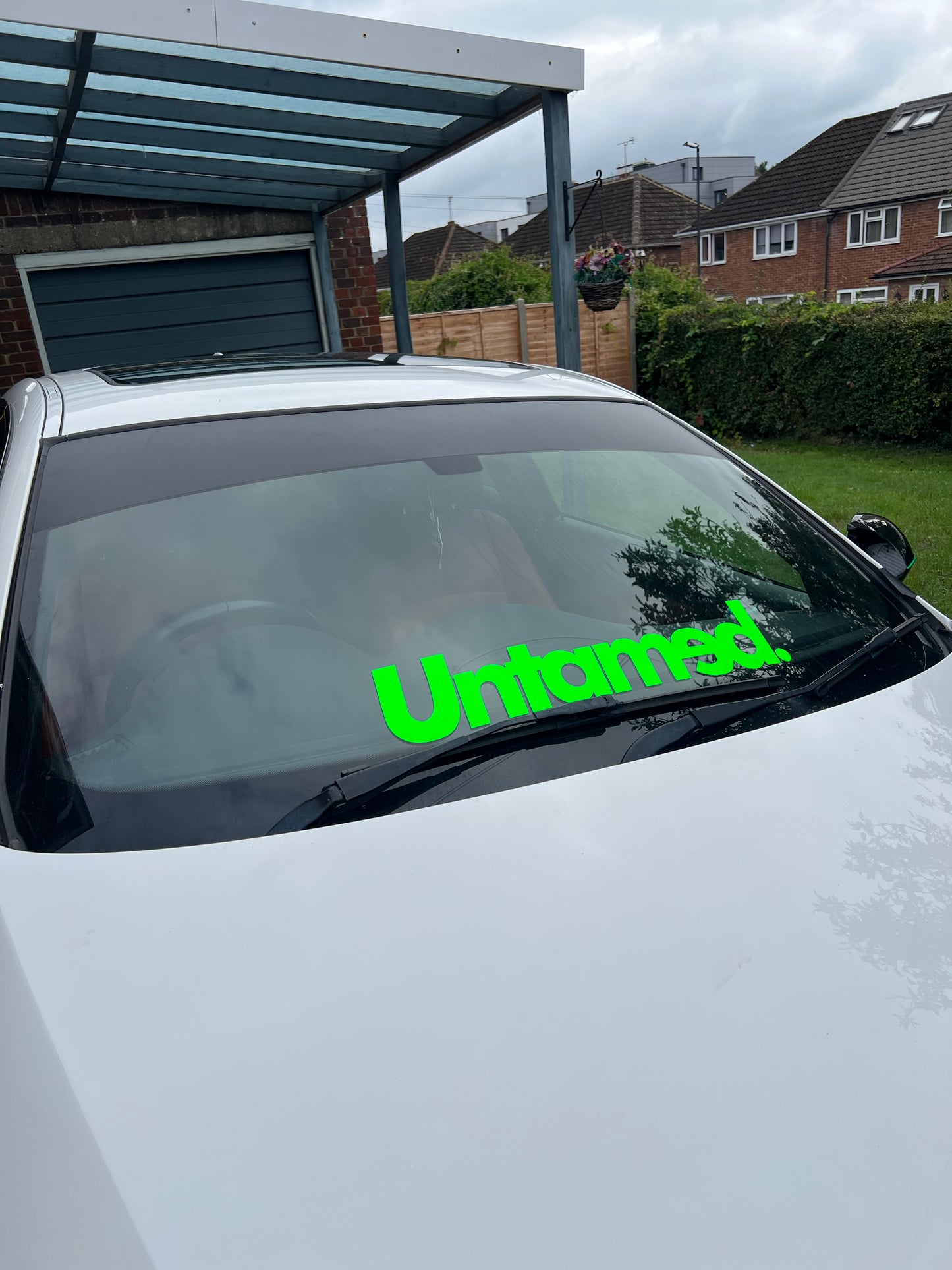 Untamed Vinyl Car Sticker (All Colours & Sizes)