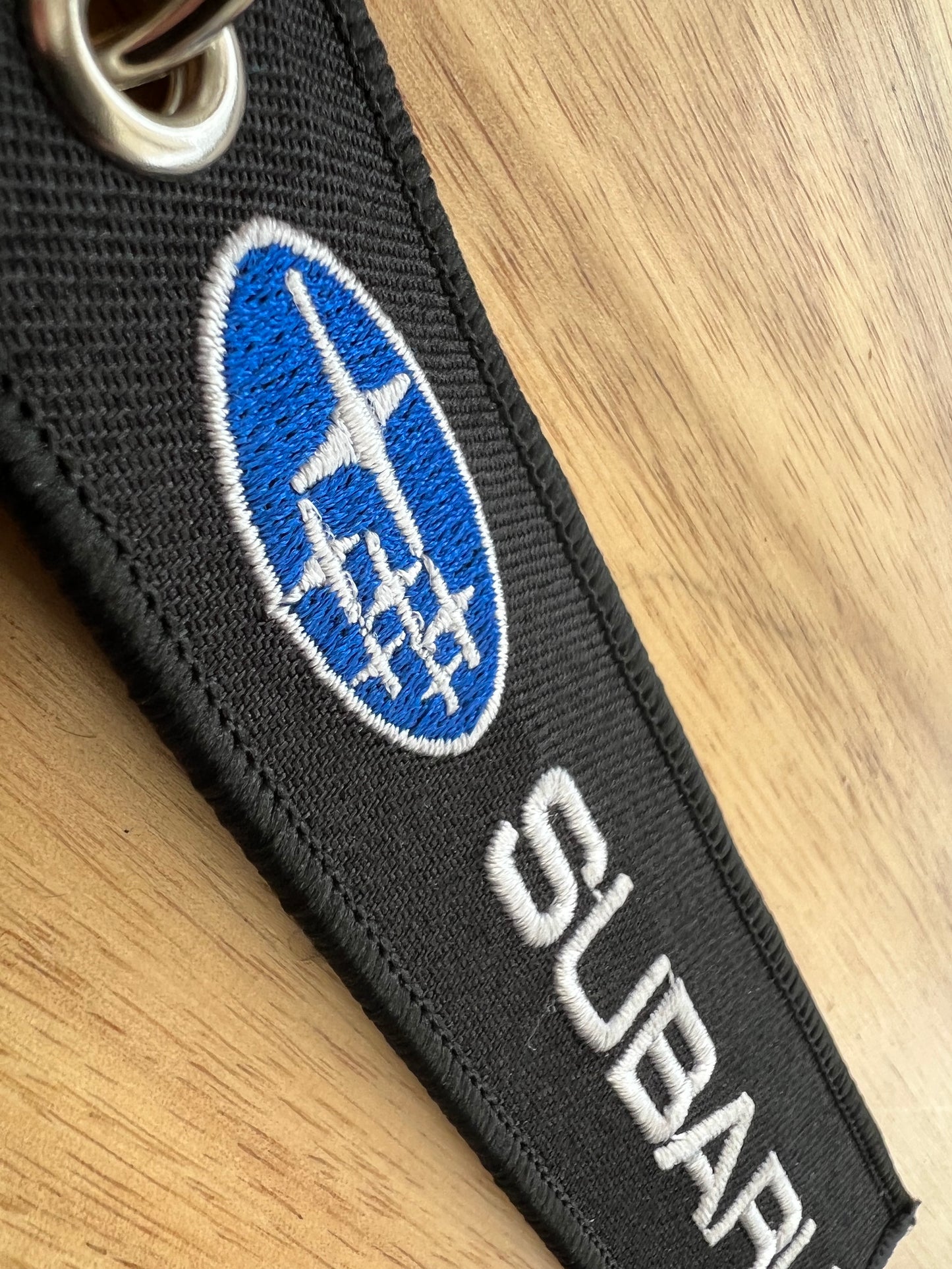 Subaru Car Keyring Jet tag