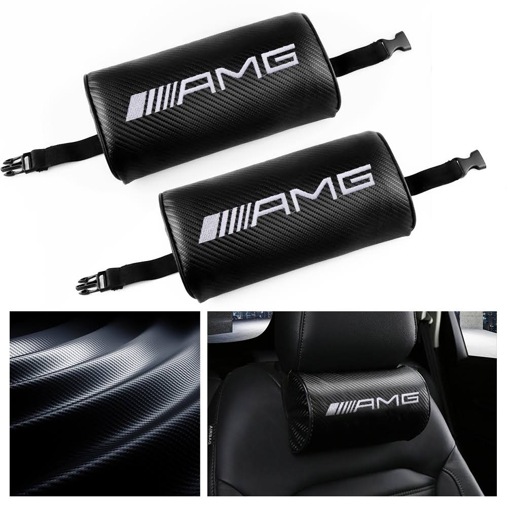 AMG Car Headrest Pillows x2