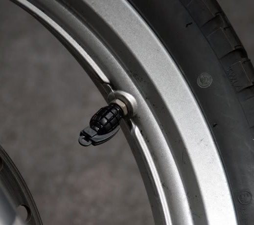 Set of 4 Grenade Tyre Valve Caps