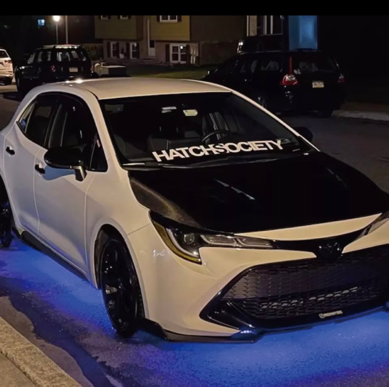 Hatch Society Vinyl Car Sticker (All Colours & Sizes)