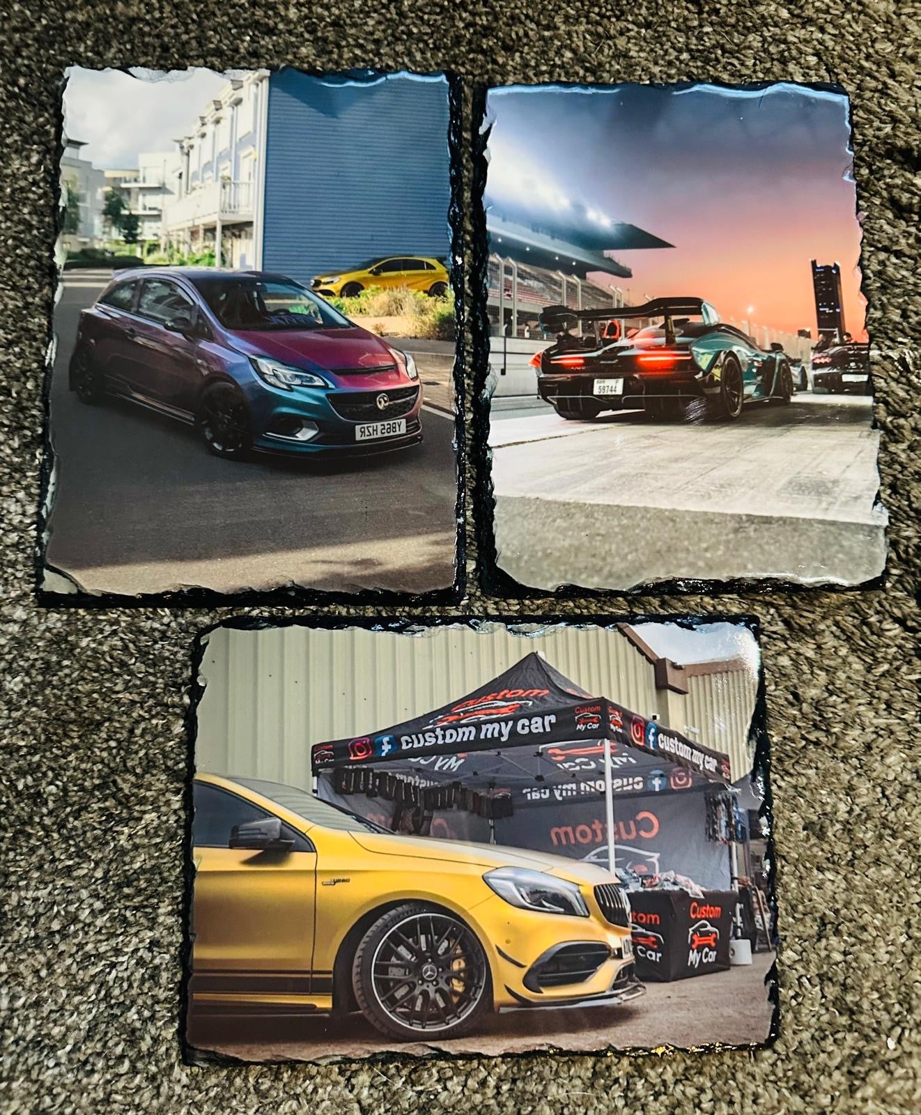 Personalised Car Photo Slates
