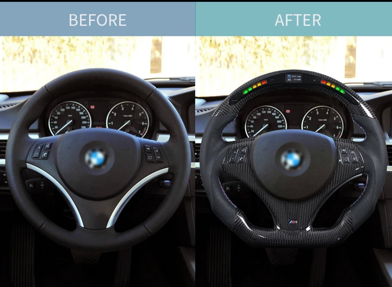 BMW e90 e92 e93 LED Carbon Steering Wheel