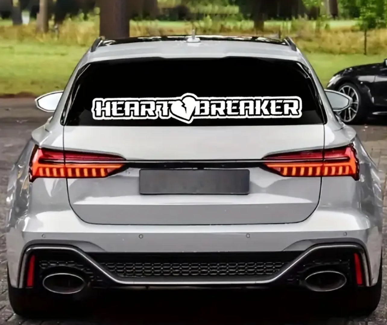 Heart Breaker Vinyl Sticker (All Colours & Sizes)