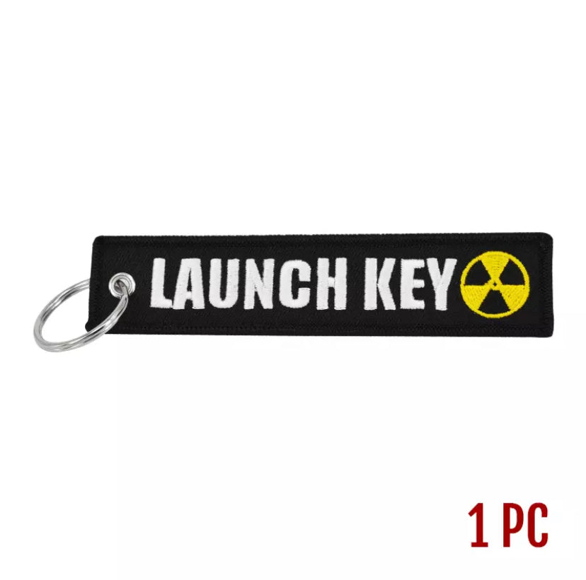 Launch Key Car Keyring Jet tag