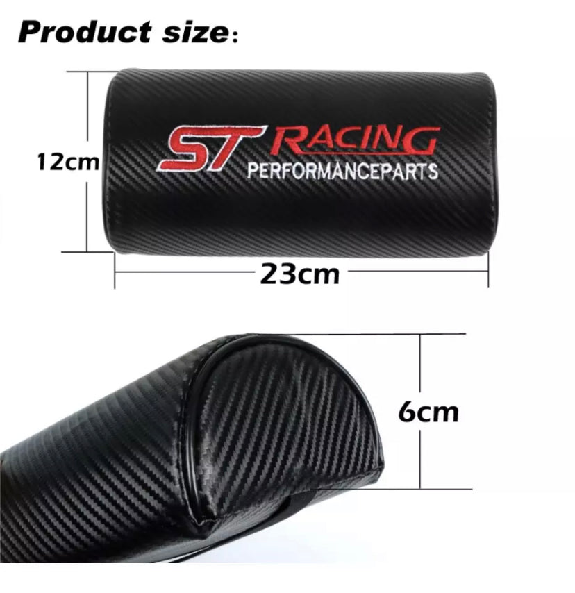 ST Ford Racing Car Headrest Pillows x2