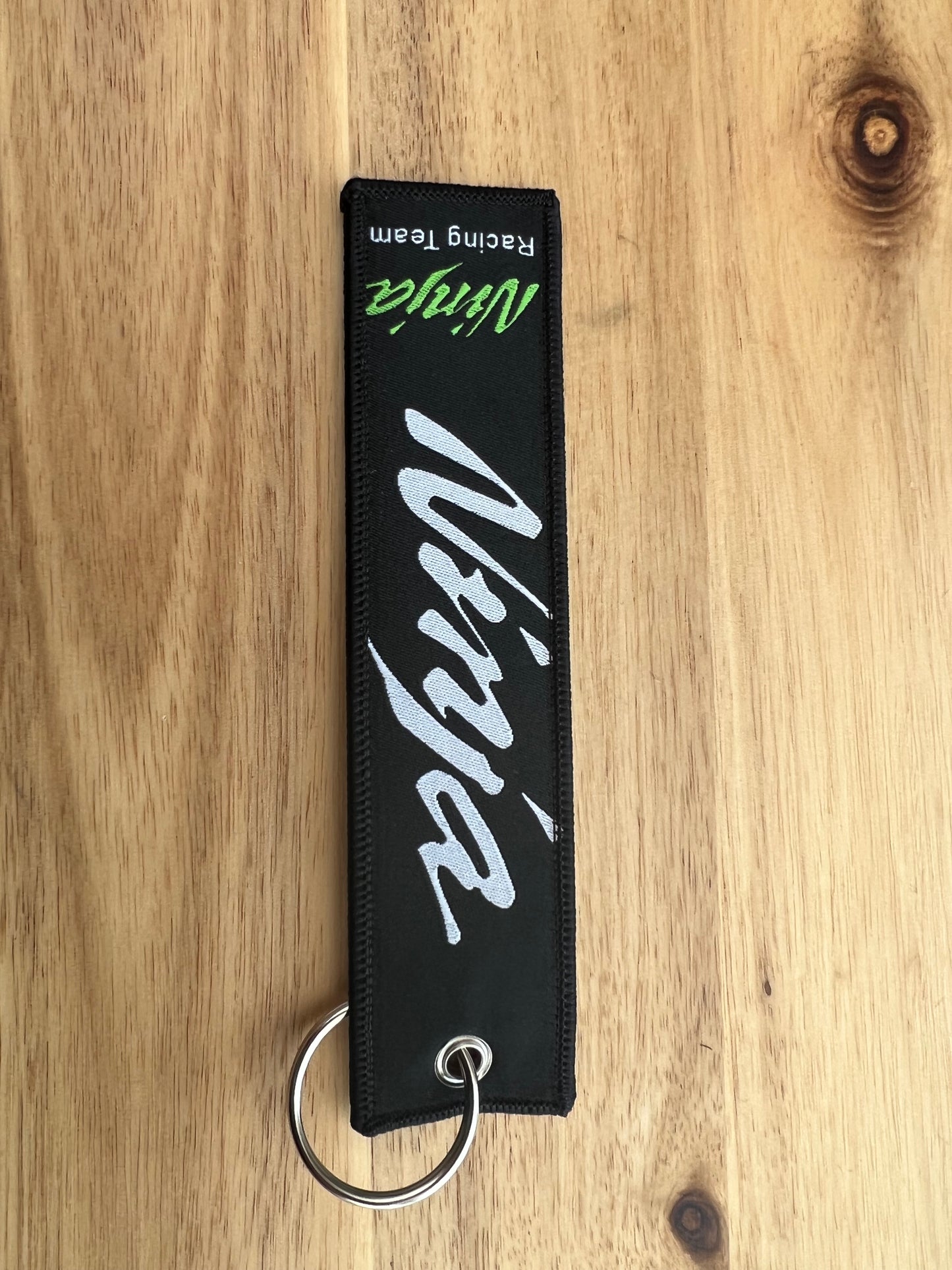 Ninja Racing Bike Car Keyring Jet tag