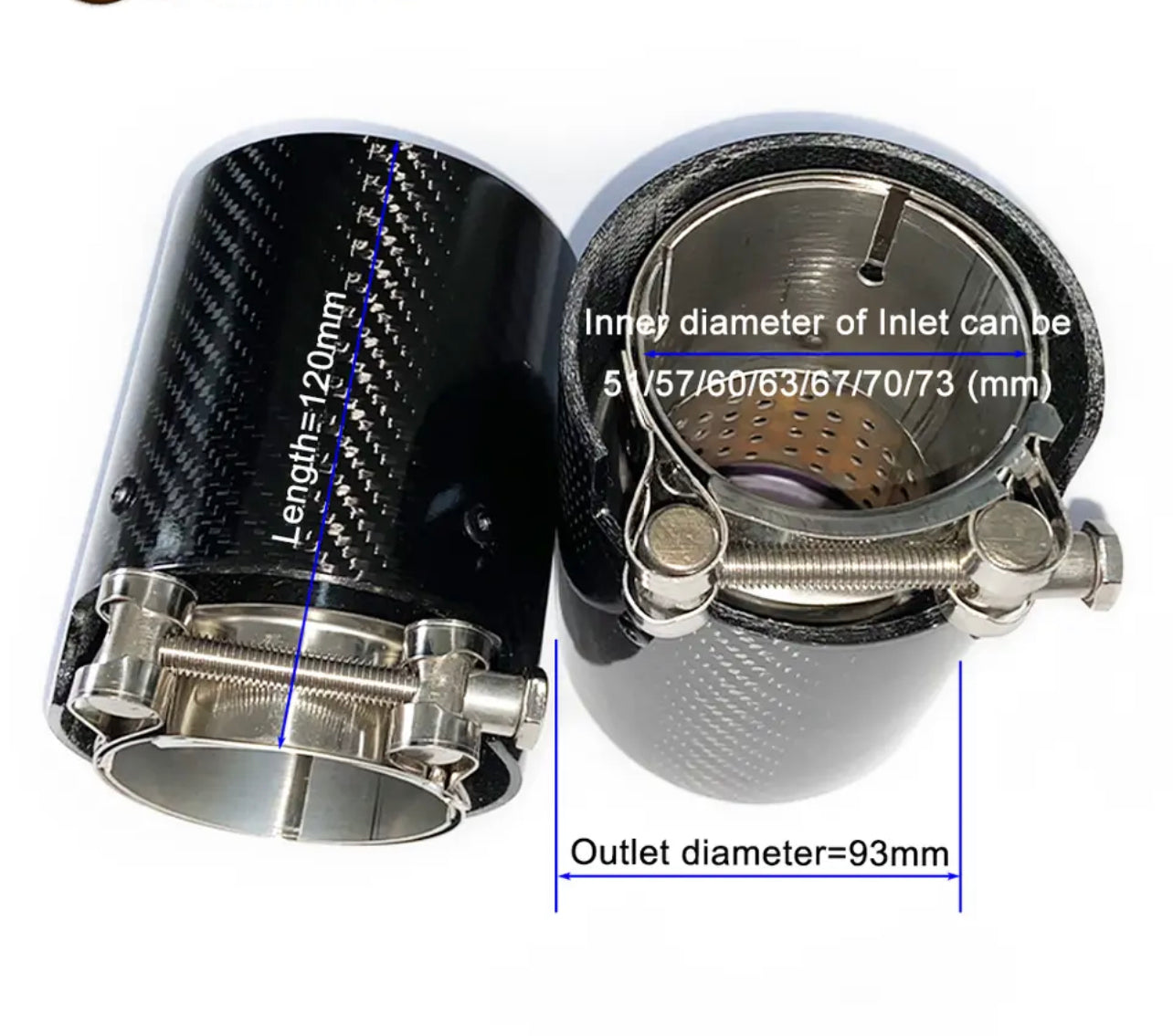 BMW M Carbon Exhaust Tip