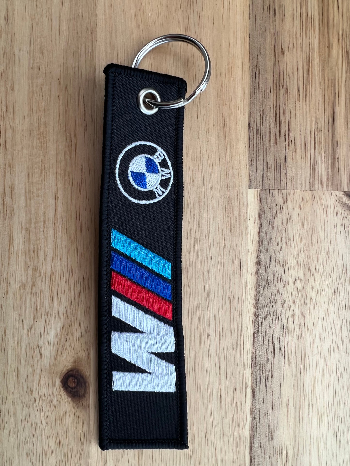 BMW M Car Keyring Jet tag