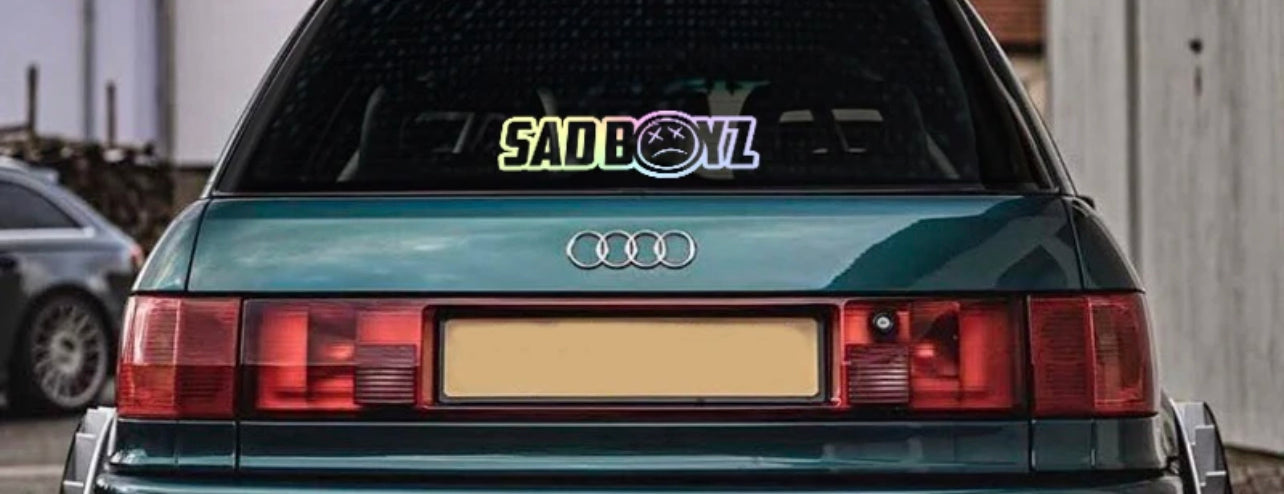 Sad Boyz Vinyl Car Sticker (All Colours & Sizes)