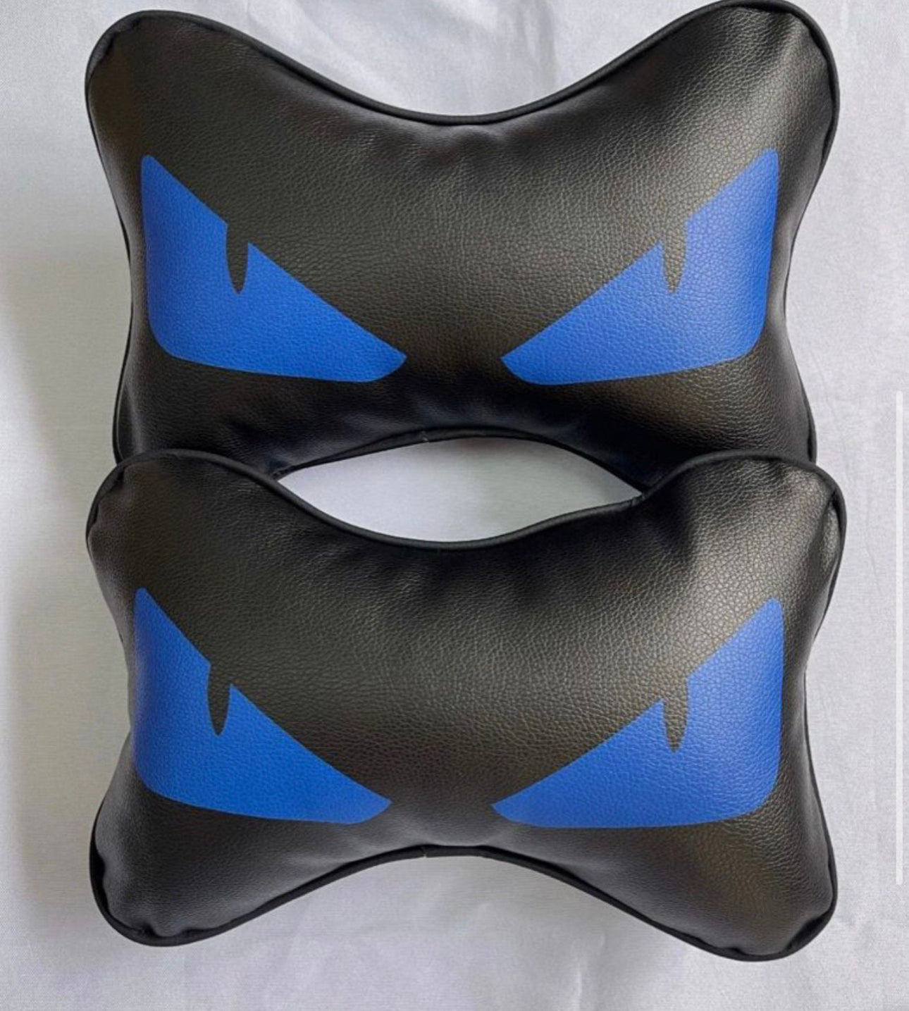 Fendi Style Headrest Car Pillows x2