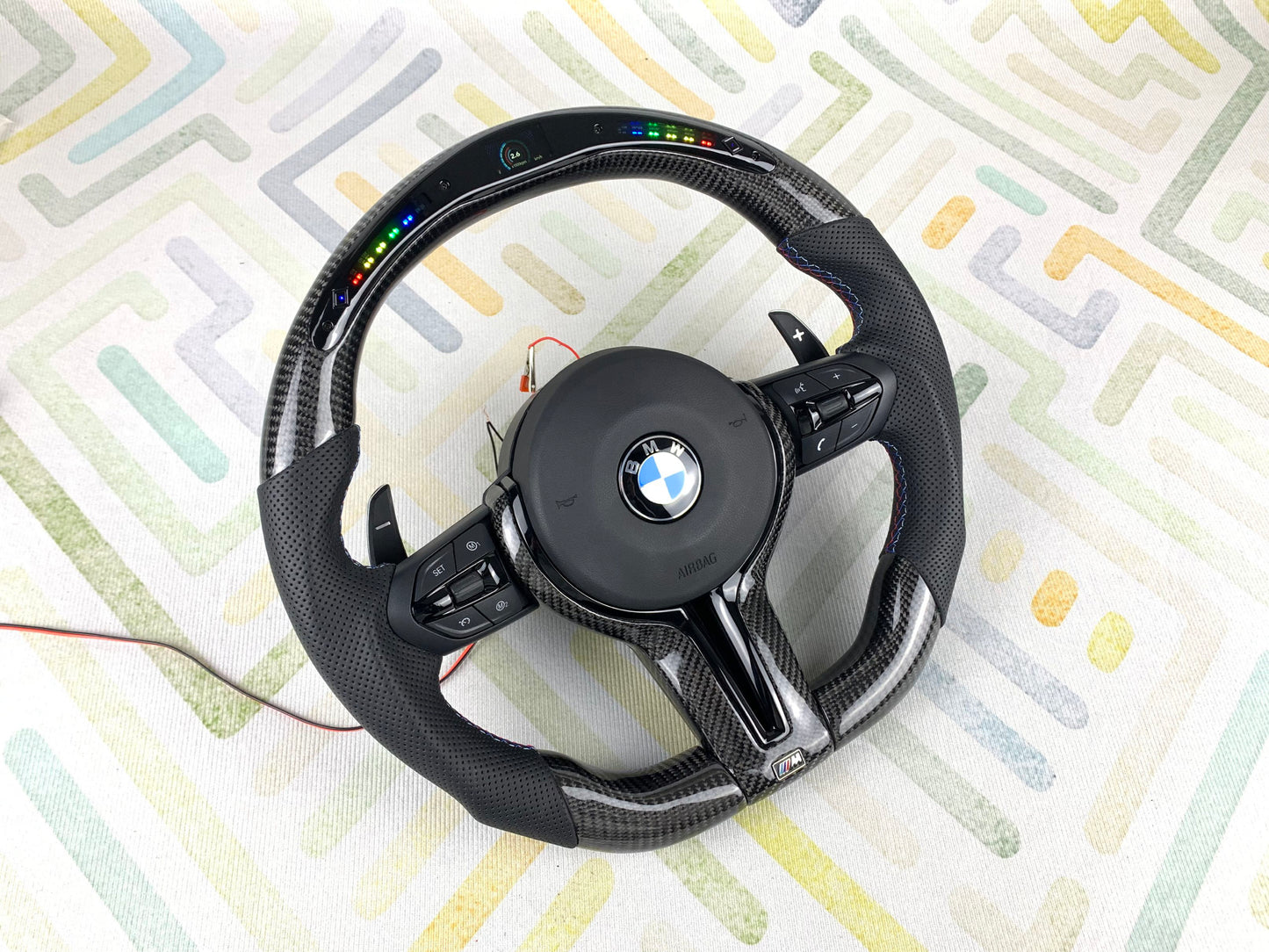 BMW f80 LED Carbon Steering Wheel