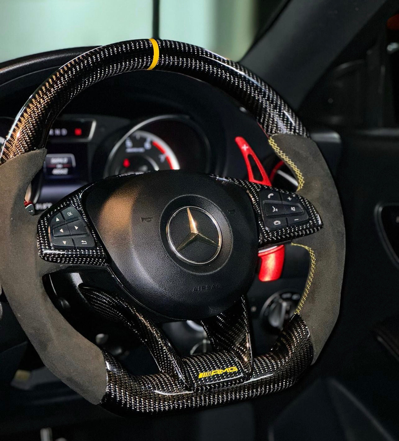 Mercedes Pre-Facelift LED Steering Wheel C63 E63 A45 A35
