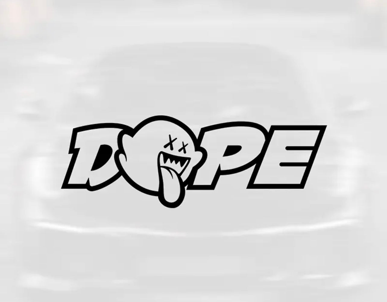 Dope Vinyl Car Sticker (All Colours & Sizes)