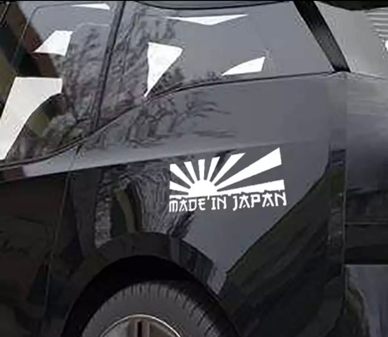Made In Japan Car Sticker (All Colours & Sizes)