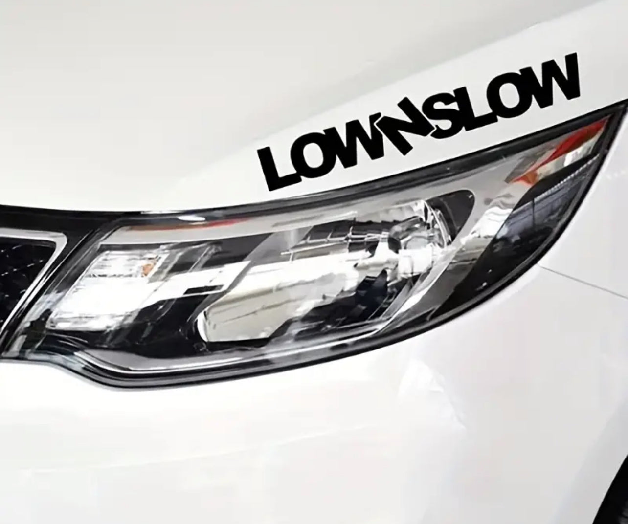 Low N Slow Vinyl Car Sticker (All Colours & Sizes)