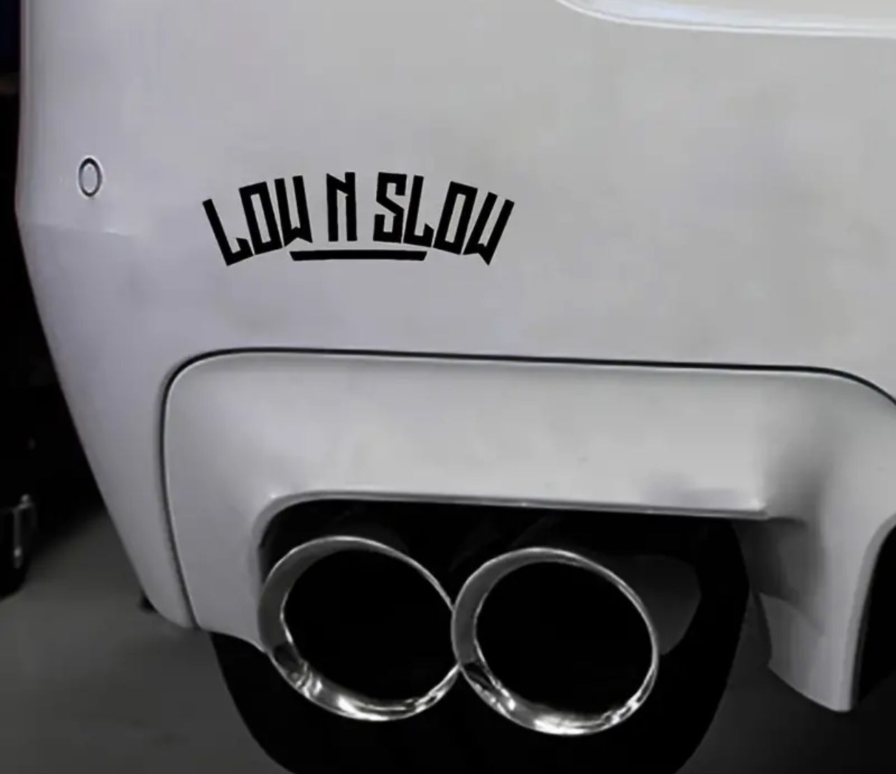 Low N Slow Vinyl Car Sticker (All Colours & Sizes)