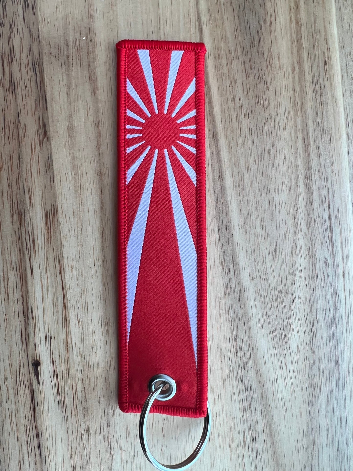 Japan Flag Car Keyring Jet tag