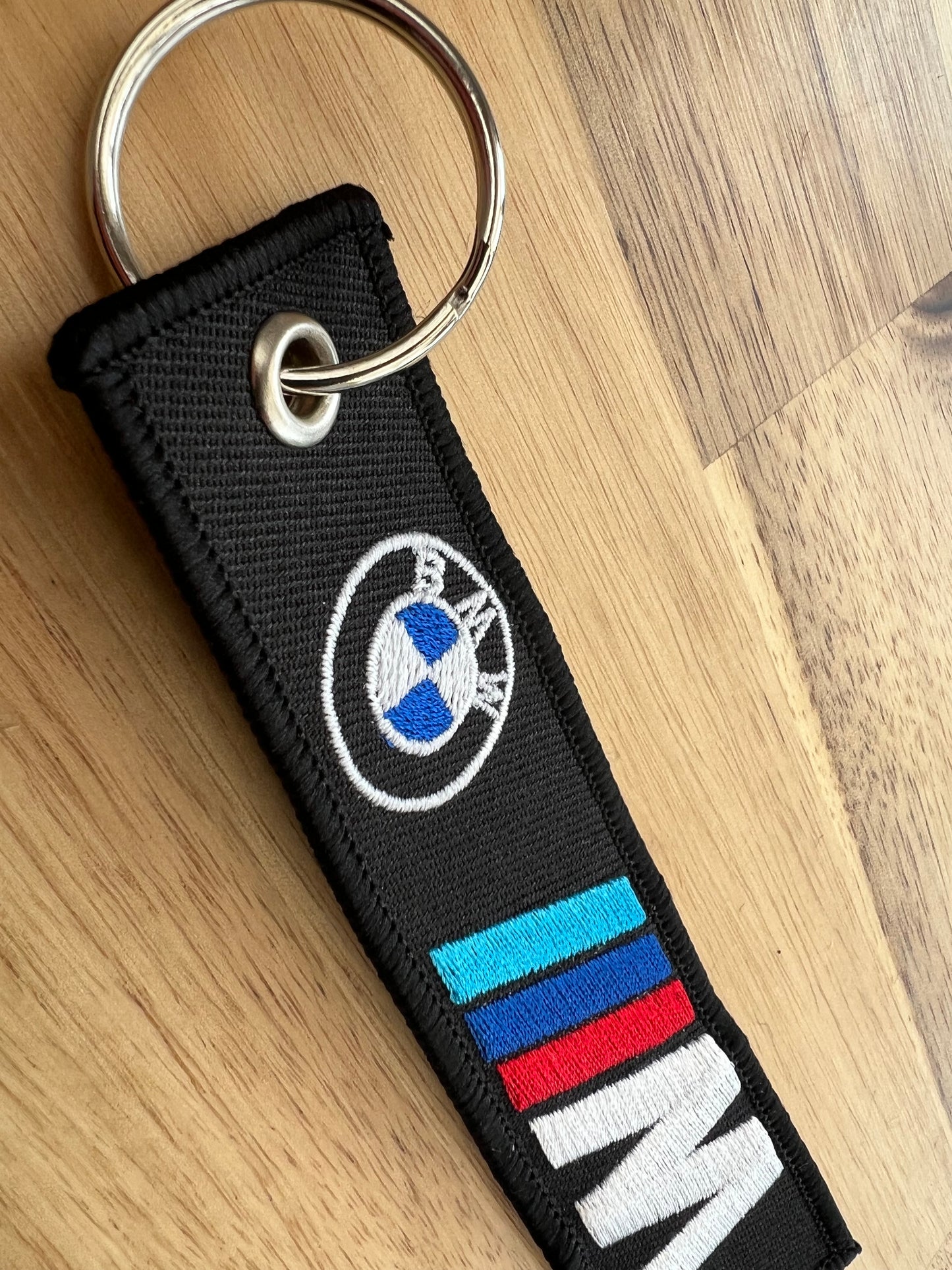 BMW M Car Keyring Jet tag