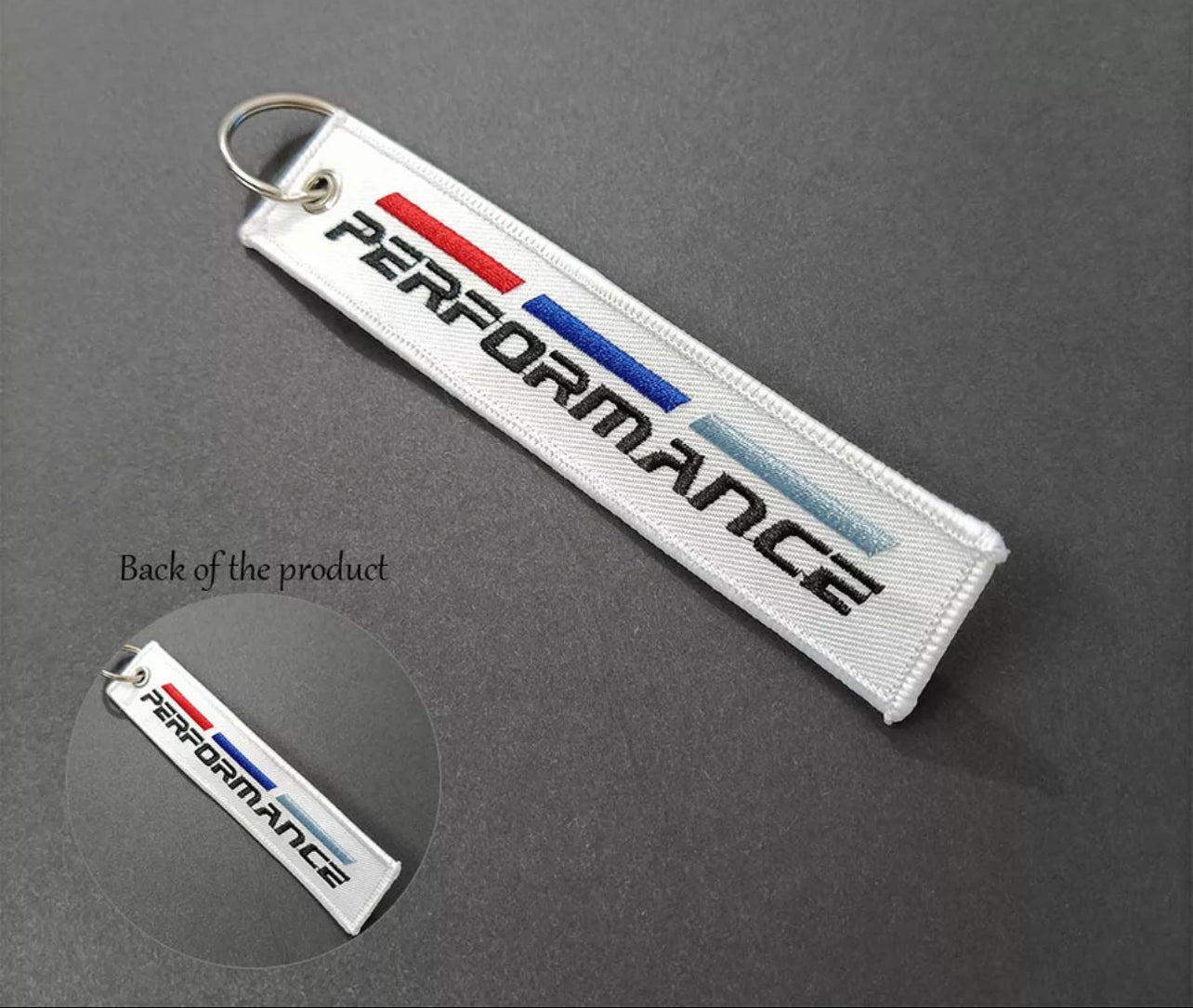 BMW M Performance Car Keyring Jet Tag