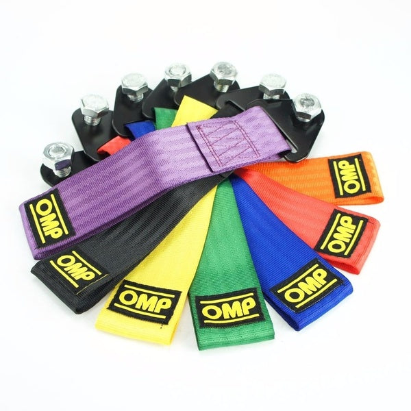 OMP Tow Strap with Universal Bolt