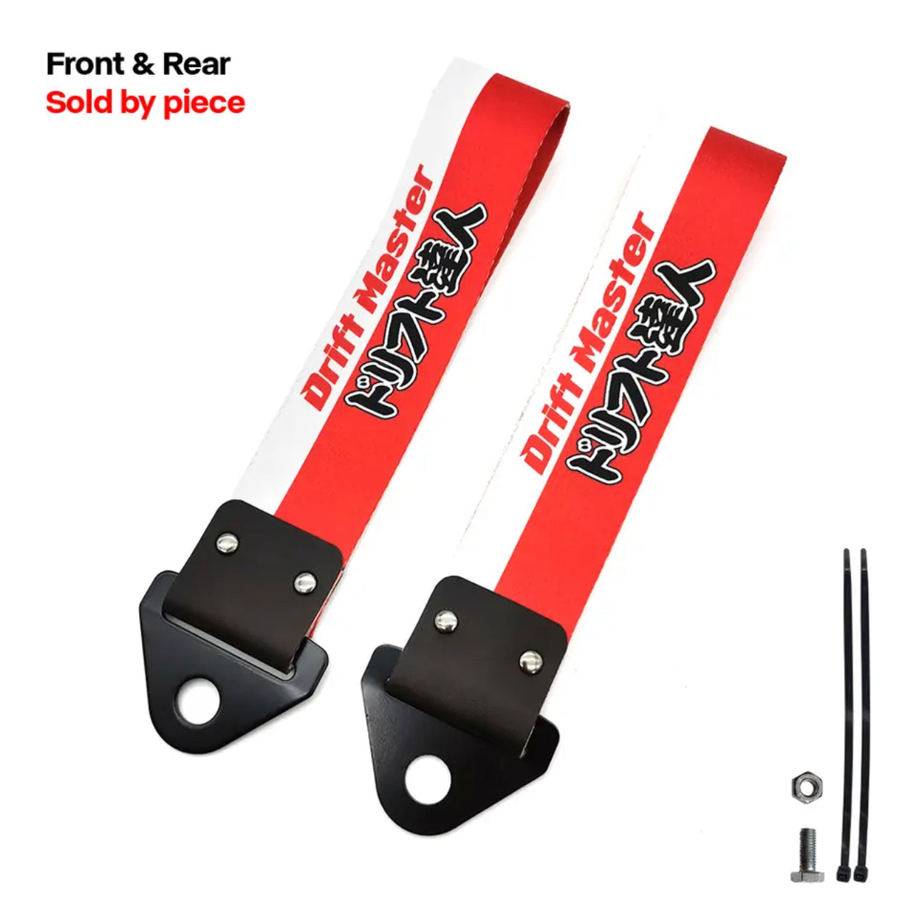 JDM Tow Straps with Universal Bolt
