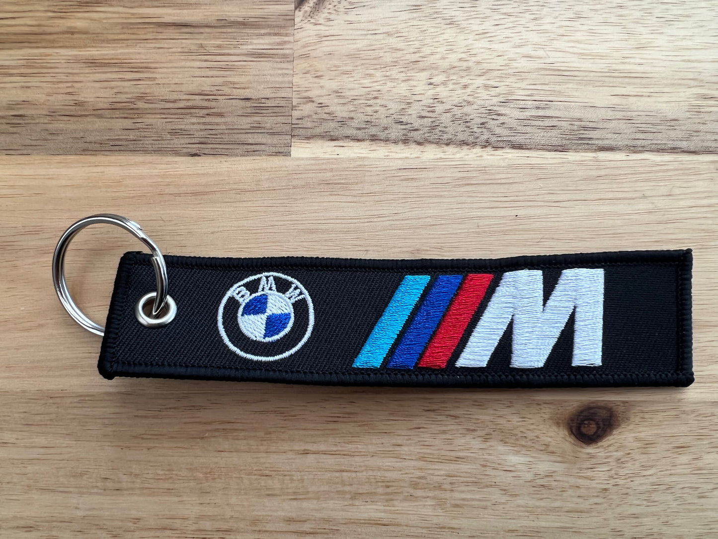 BMW M Car Keyring Jet tag