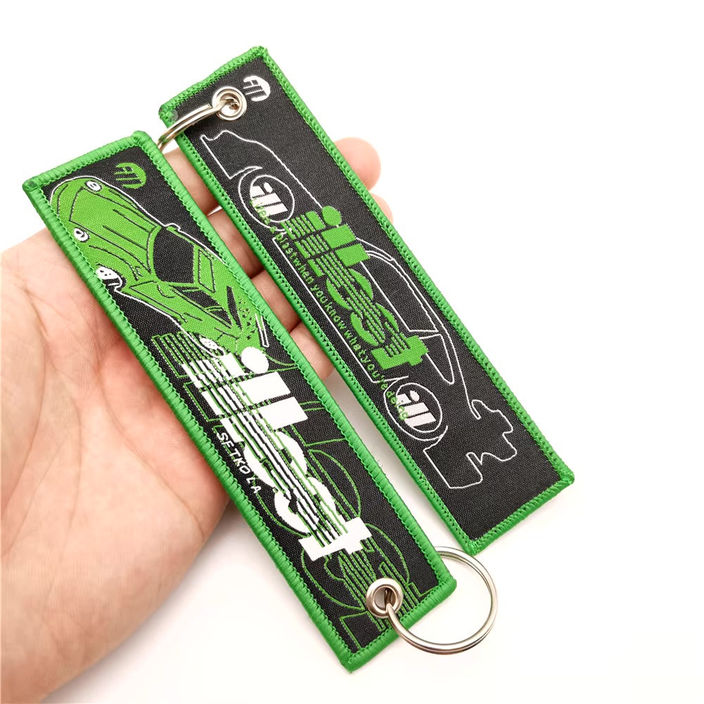 Illest Car Keyring Jet tag