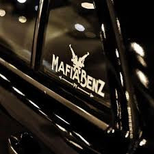 Mafia Benz Vinyl Car Sticker (All Colours & Sizes)