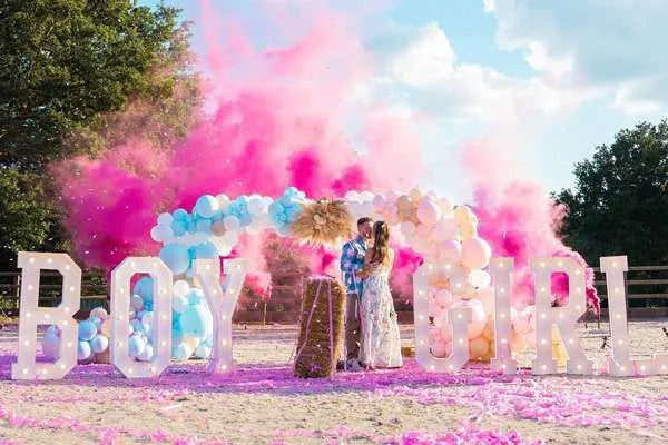 Gender Reveal Smoke Grenades (90 Seconds) with Discrete Packaging