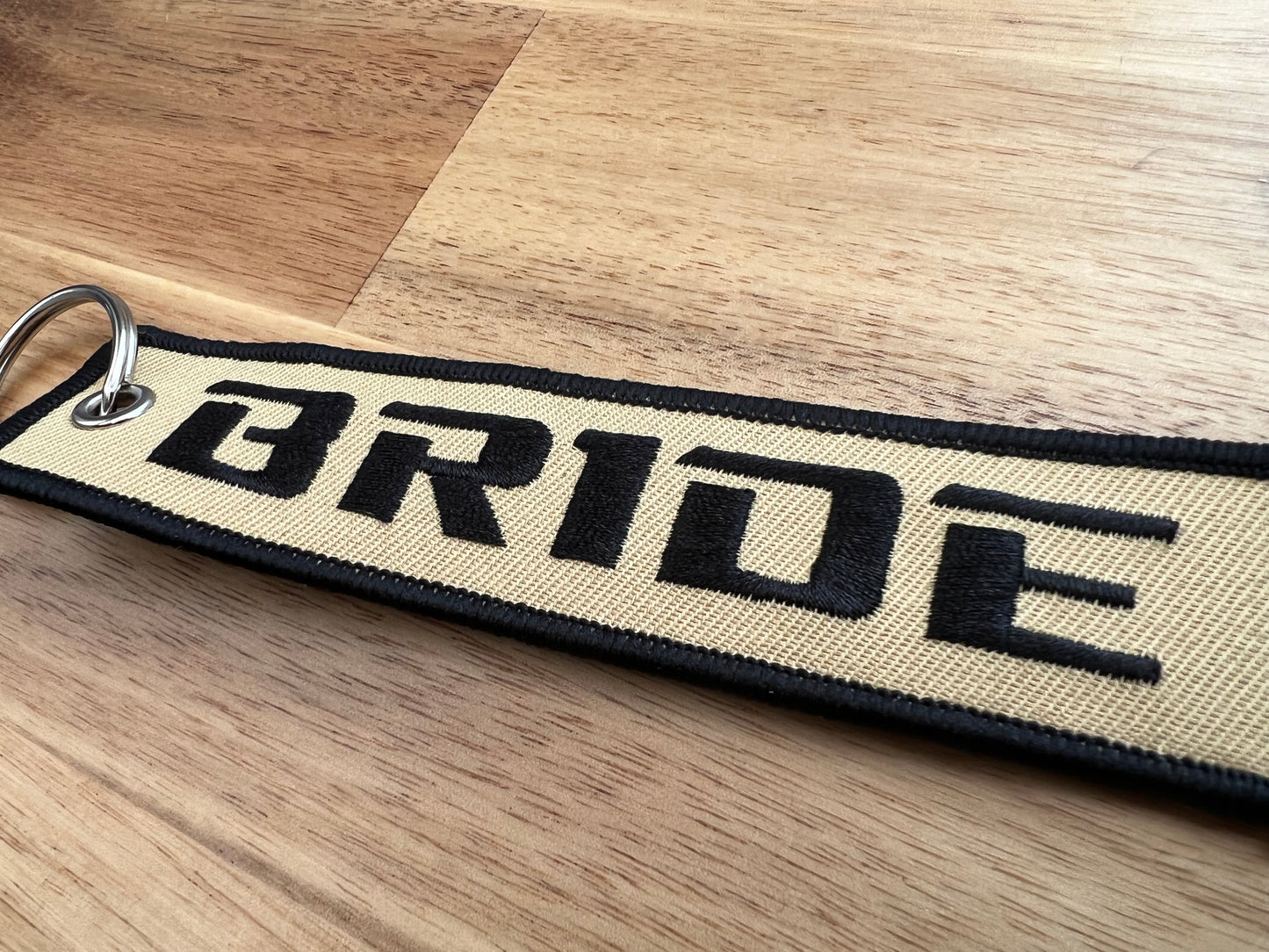 Bride Car Keyring Jet tag