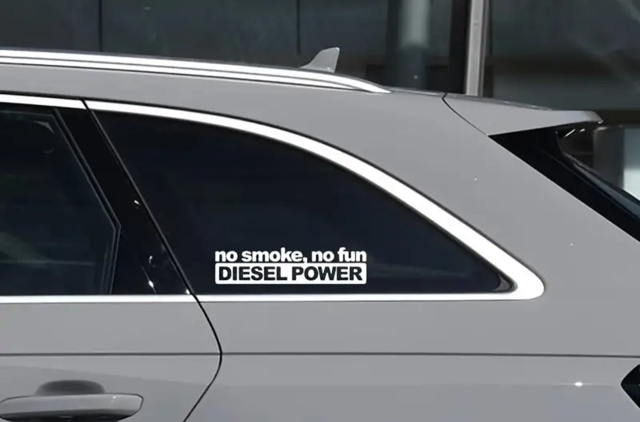 Diesel Power Vinyl Sticker (All Colours & Sizes)