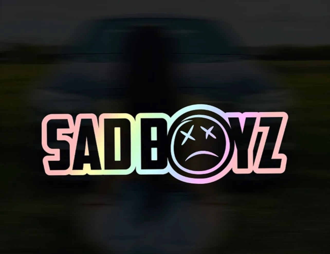 Sad Boyz Vinyl Car Sticker (All Colours & Sizes)