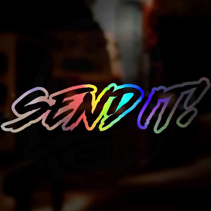 Send It! Vinyl Car Sticker (All Colours & Sizes)