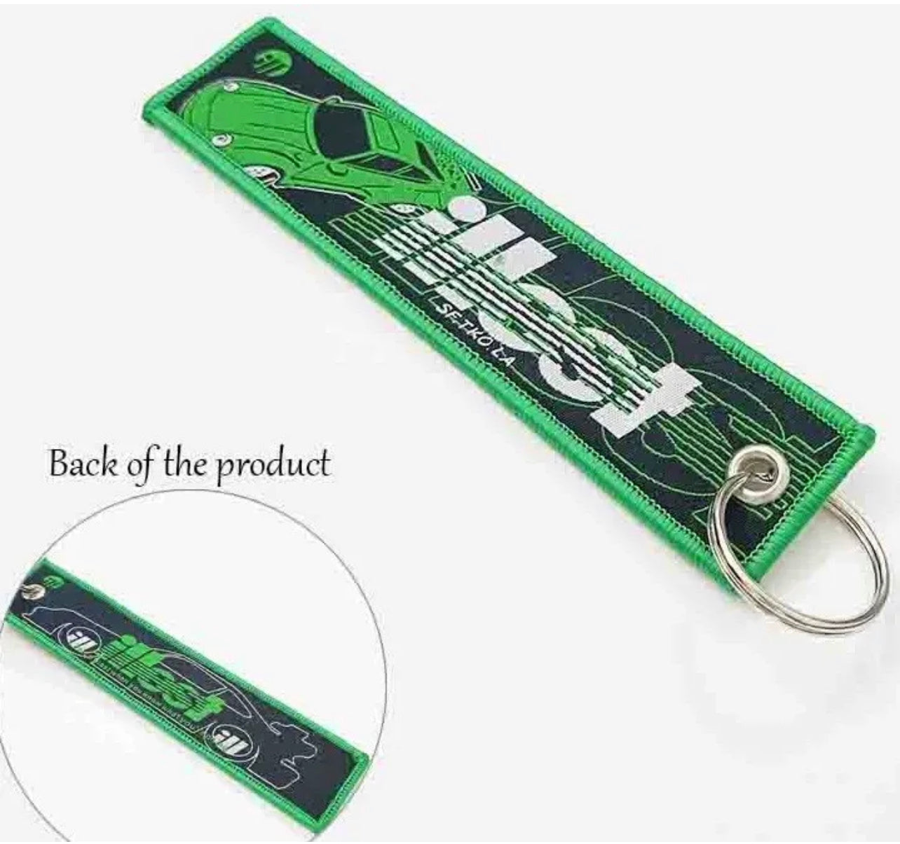 Illest Car Keyring Jet tag