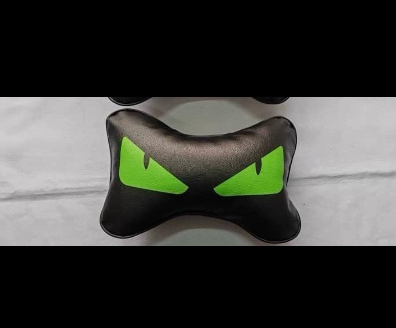 Fendi Style Headrest Car Pillows x2