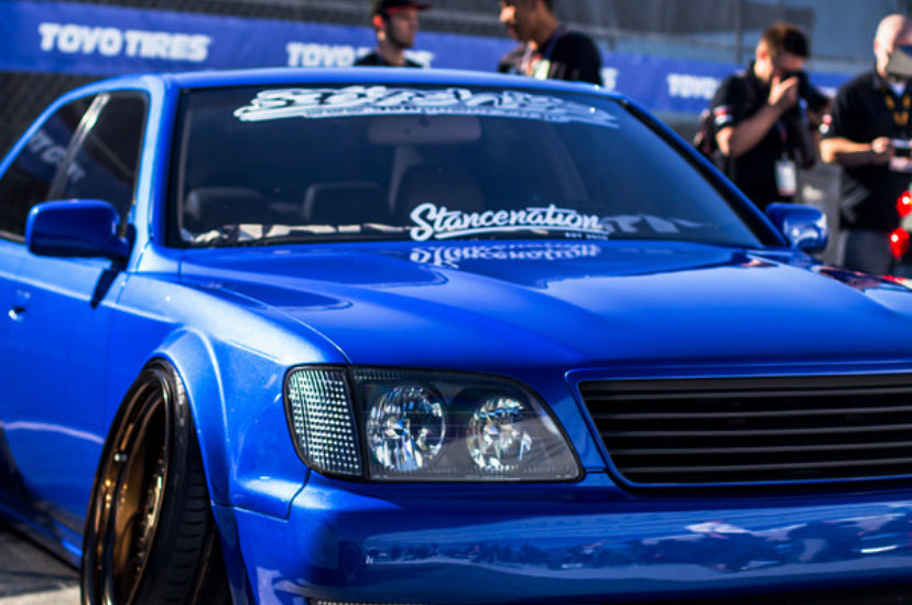 Stance Nation Vinyl Car Sticker (All Colours & Sizes)