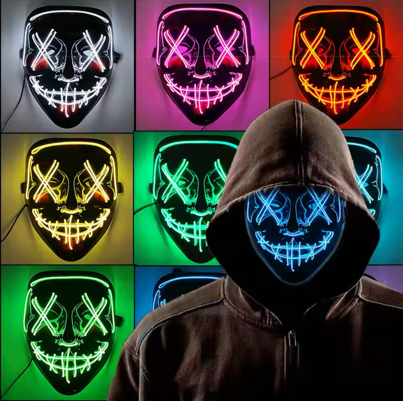 LED Purge Mask