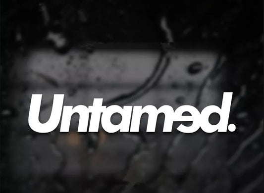 Untamed Vinyl Car Sticker (All Colours & Sizes)