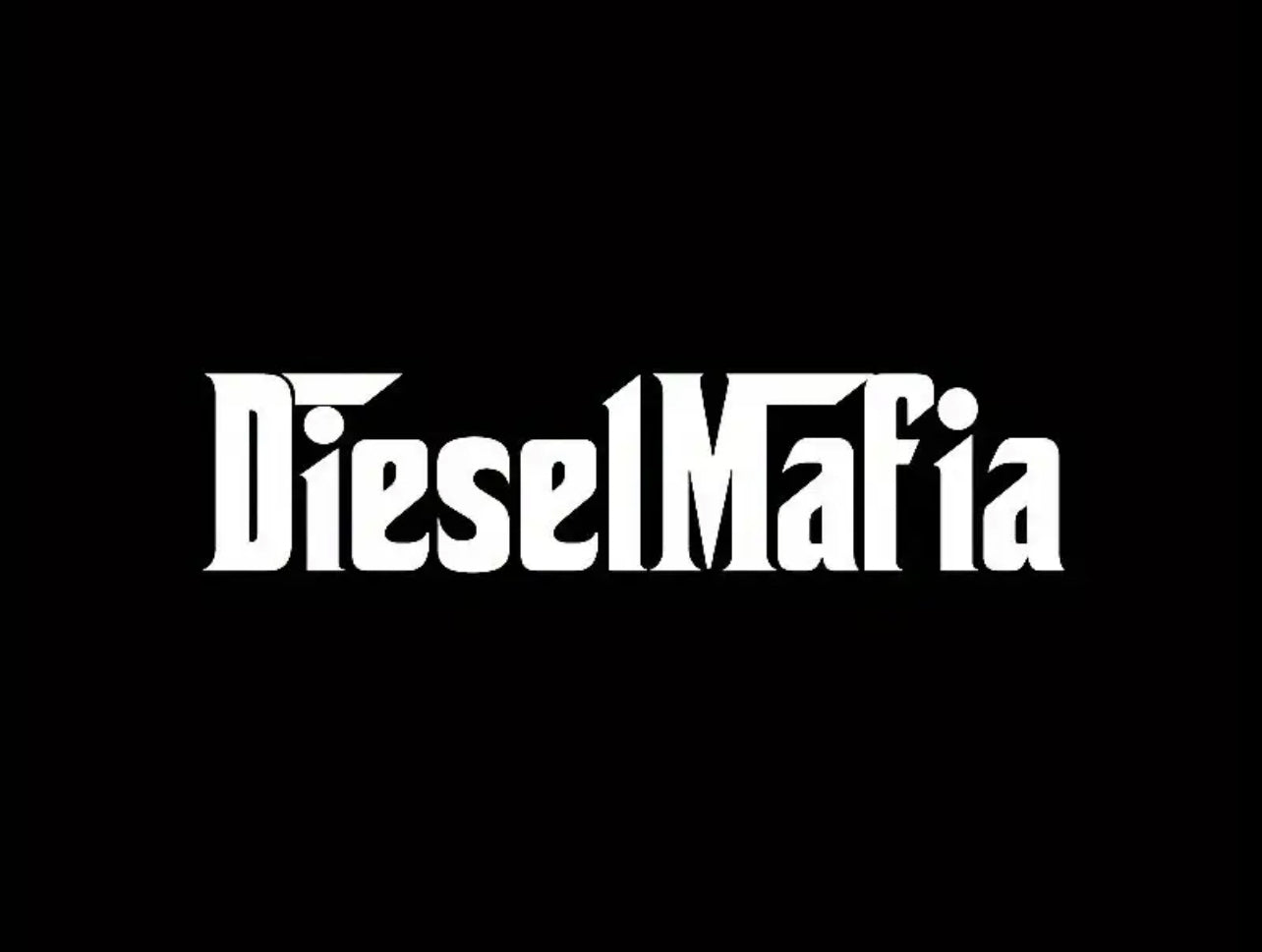 Diesel Mafia Vinyl Sticker (All Colours & Sizes)