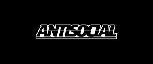 Antisocial Vinyl Car Sticker (All Colours & Sizes)