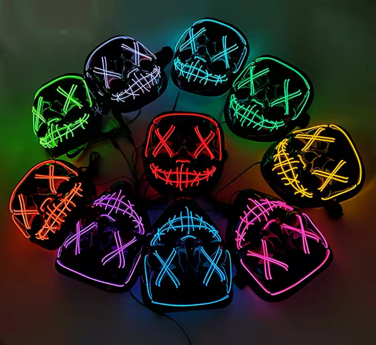 LED Purge Mask perfect for Halloween