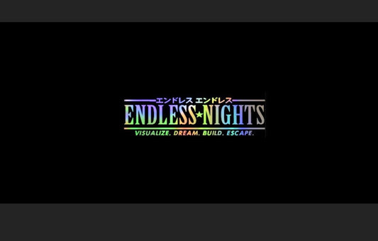 Endless Nights Vinyl Car Sticker (All Colours & Sizes)