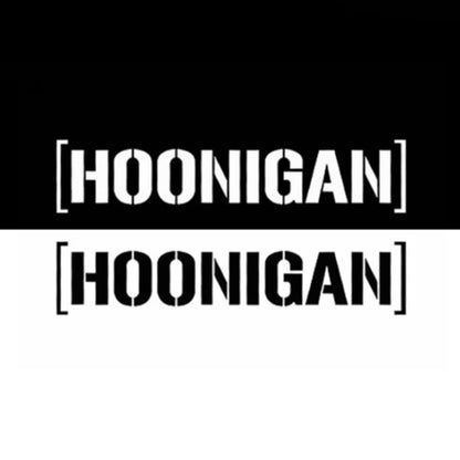 HOONIGAN Vinyl Car Sticker (All Colours & Sizes)