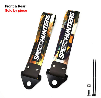 JDM Tow Straps with Universal Bolt