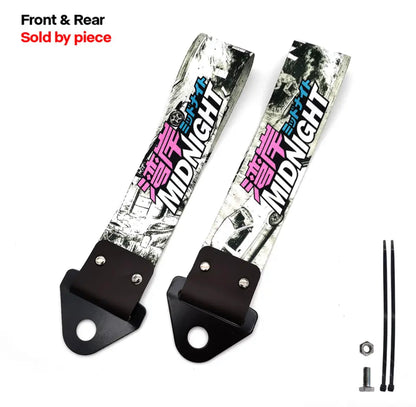 JDM Tow Straps with Universal Bolt