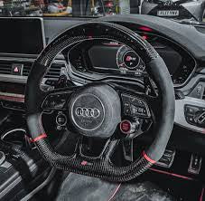 Audi Carbon LED Steering Wheel A3 A4 A5 S3 S4 S5 RS3 RS4 RS5