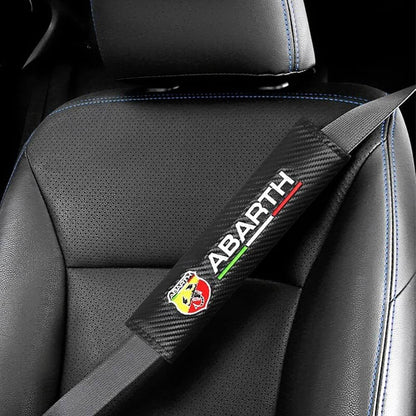 Abarth Seat Belt Covers Set