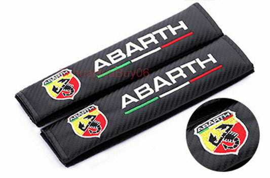 Abarth Seat Belt Covers Set